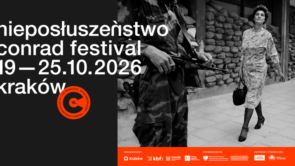 Grafika 18. Festiwalu Conrada w Krakowie, 19–25 października 2026