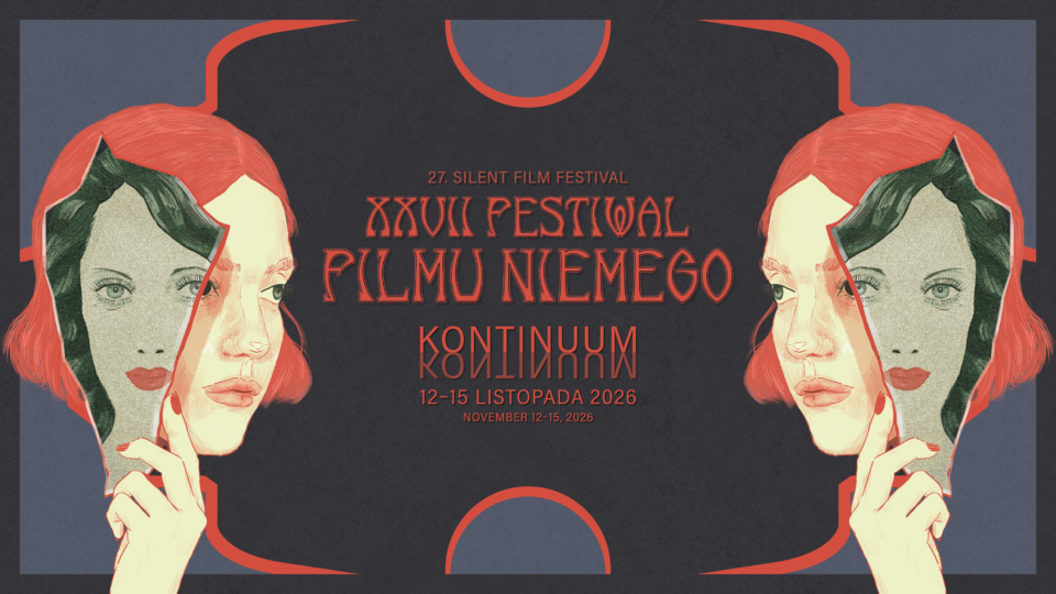 Grafika 27. Festiwalu Filmu Niemego KONTINUUM w Krakowie, 12–15 listopada 2026