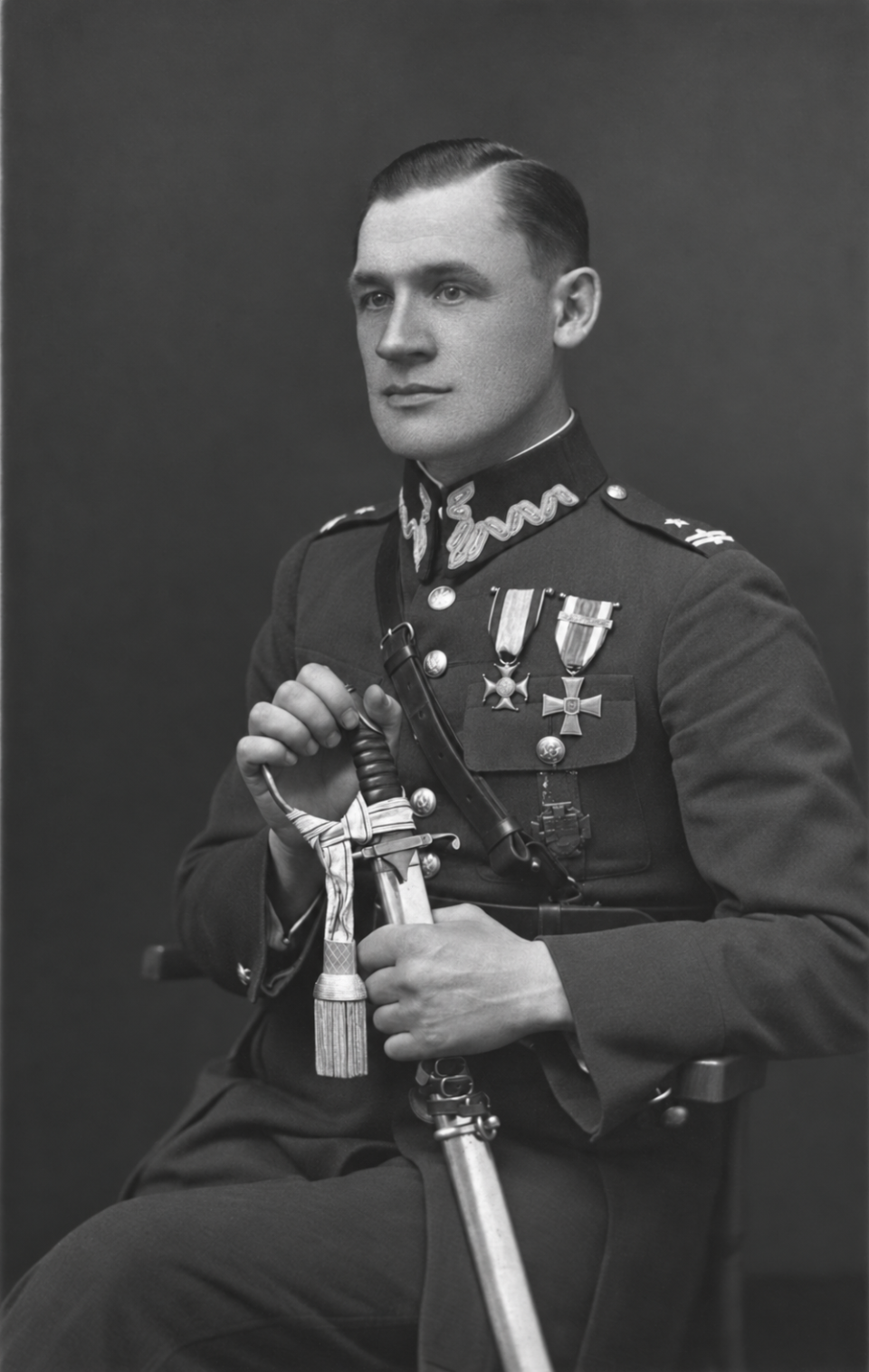 Major Józef Giza, dowódca 6. Baonu KOP w Iwieńcu