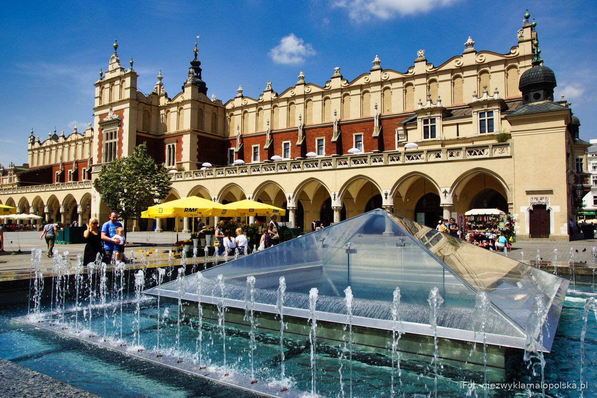 The Renaissance Cloth Hall (Sukiennice) on Kraków's Main Square